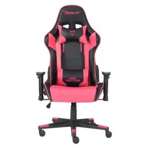 Silla Gamer OGS-03 | OCELOT | Color Magenta con Negro | 155°  Inclinación | 150 Kg