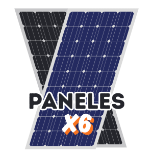 Kit 6 Paneles Solares 555w | Inversor Growatt 3 Kw | Interconexión CFE