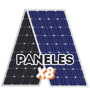 Kit 8 Paneles Solares 555w |  inversor Growatt 4 Kw | Interconexión CFE